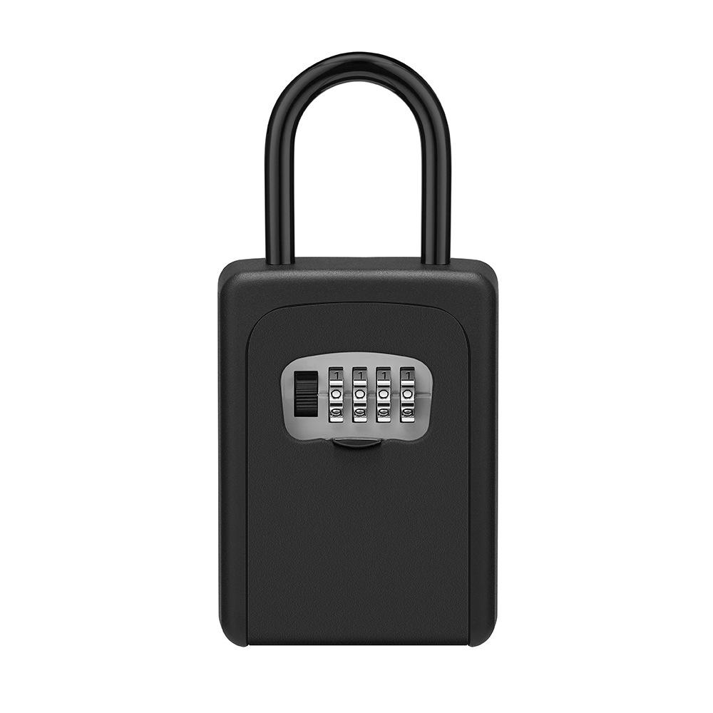 Portable Outdoor Hanging Key Box with Combination Lock