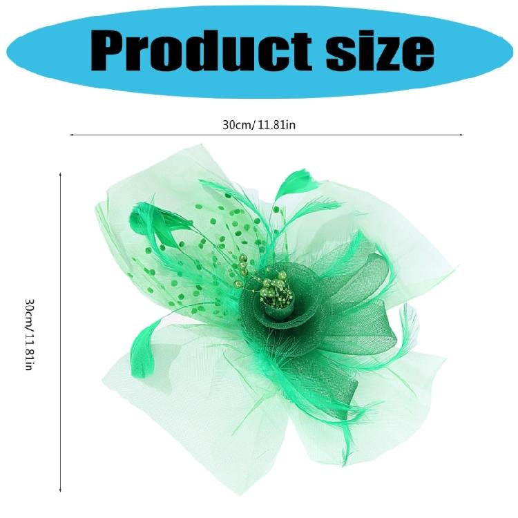 Graceful Wedding Fascinator Hat Headwear Vintage Delicate Meshes Headgear for Weddings and Teas Party Outfits