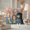 KKimi Ni TTodoke Anime Kissenbezug Anti-Milben Kissenhülle Unsichtbarer Reißverschluss seidiger kurzer Plüsch Sofakissenbezug