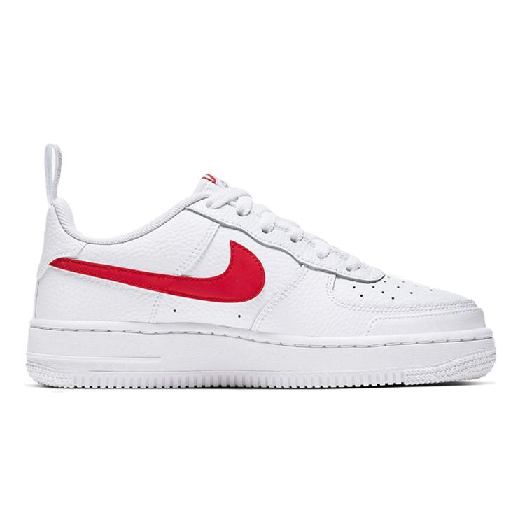 Nike Air Force 1 Low 07 White University Red GS CZ4203-100
