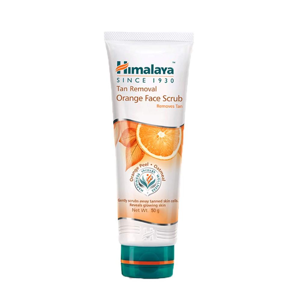 Himalaya Tan Removal Orange Face Scrub 50g Pack Of 1 Gentle Exfoliating Moisturizing Skin Care