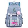 Cartoon Anime Hatsune Miku Printed Large Capacity Backpack for Teenger Student Bookbag Girl Boy Schoolbag Bookbag Women Waterproof Travel Bag