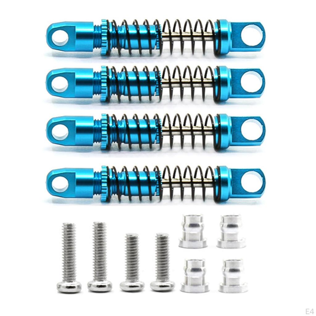 1 Set Metal Shock Absorber Damper Adjustable for XMYKC01CM 1/16 Scale RC Cralwer