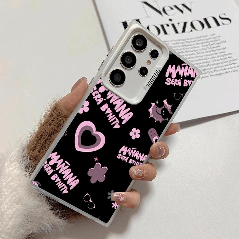 Karolg M-Manana Sera B-Bonito Shockproof Phone Case for Samsung Galaxy S26 Edge S25 Ultra S24 FE S23 Plus S21 Cover Anti Fall Fu