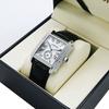 CHENXI 8216 Men's Quartz Watch Square Roman Numeral Dial Calendar Genuine Leather Band Waterproof Business Casual Wristwatch
