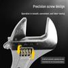 Deli Rubber Handle Adjustable Wrench