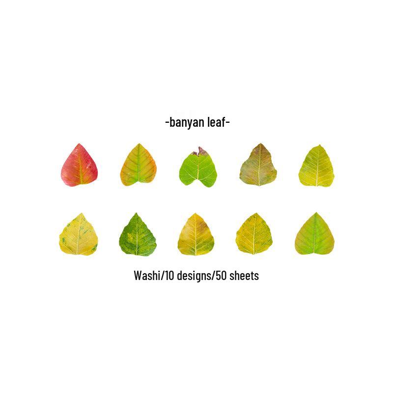 Champs-Élysées Maple Fallen Leaves Washi Tape