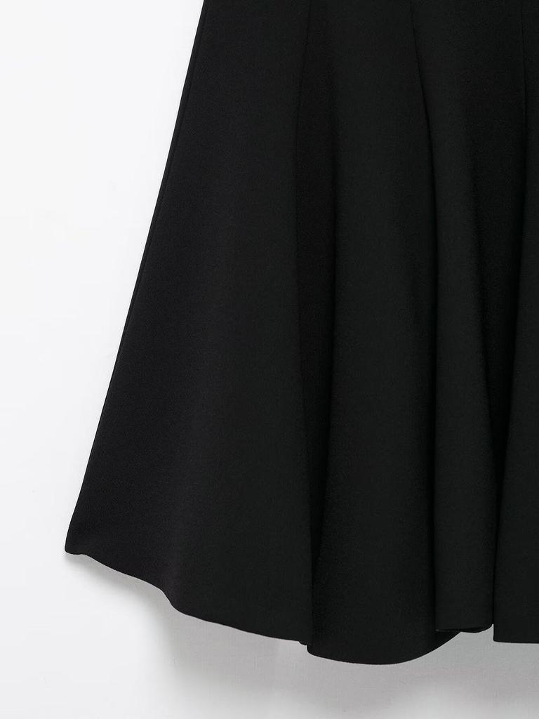 TAOP&ZA Damen Elegantes Mini-Kleid mit Rüschensaum - Frühjahrskollektion