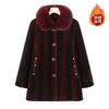 Winter Imitation Mink Velvet Coat New Fur Collar Coat Women's High-end Warm Clothes Women