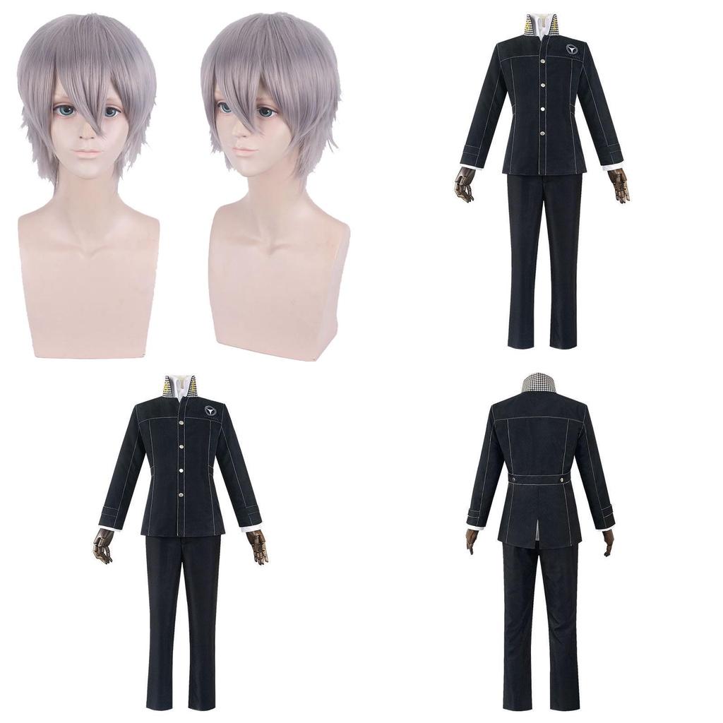 Persona 4 Gold Edition Kostium Cosplay Narokami Yuu Wykwintny i Oddychający Design Dla Fanów Anime