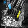 Beleuchtung Taschenlampe Tragbare Multifunktions-Suchlampe Fernlicht Wiederaufladbare Outdoor-Angeln Camping-Beleuchtung Wasserdichte Taschenlampe
