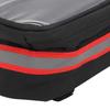 Hook and Loop Straps Bicycle Phone Bag 600D Nylon , TPU Bike Frame Phone Holder  Road Bike Riding