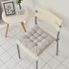 Square Polka Dots/Square Grid Tie On Chair Cushion Seat Mat Home Office Decor