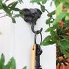 Creative Cast Iron Animal Elephant Monkey Hook Wall Mounted Storage Key Holder Personalized Coat Hook Single and Double Hooks