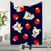 R-Rilakkuma Cute Bear Blanket Soft Warm Furry Throw Super Kids Toys Bed Sofa Car Cradle