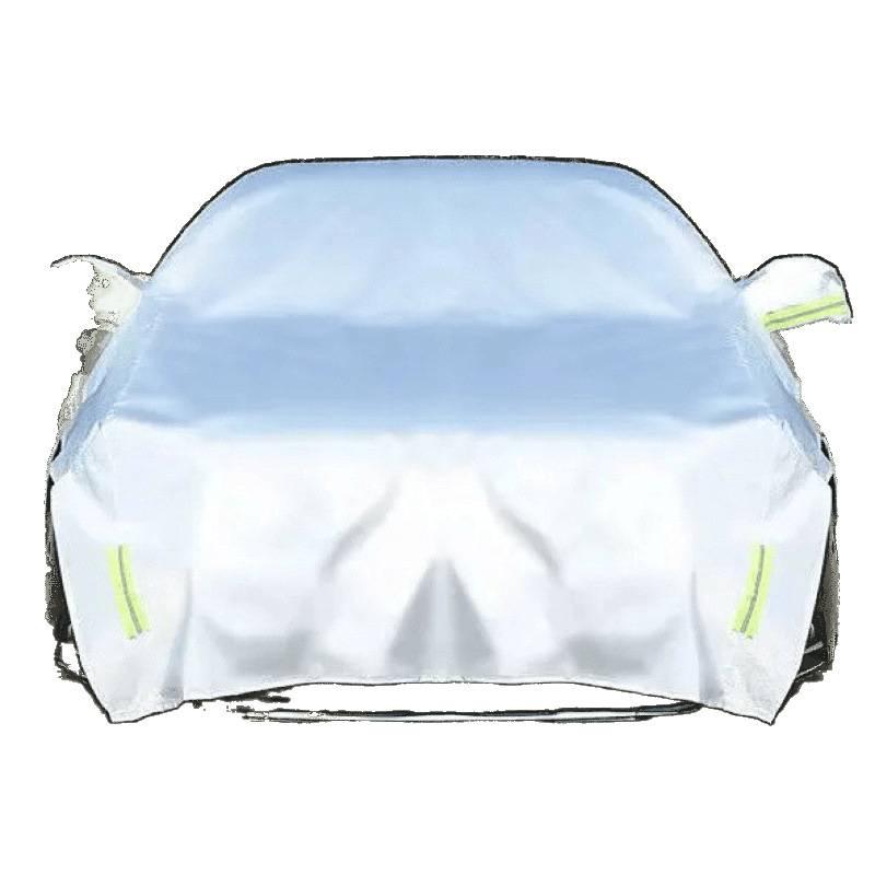 Sunshade Car Half Cover: Summer Protection, Heat Insulation, Rain & Hail Guard