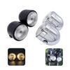 Universal Motorcycle Front Headlight Lamp Dual Headlight Lamp Accessories for Harley Softail Honda Yamaha Cafe Racer