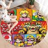 Super Mario Round Area Rug Carpet Rug For Living Room Bedroom Sofa Playroom Decor Nonslip Floor Mat