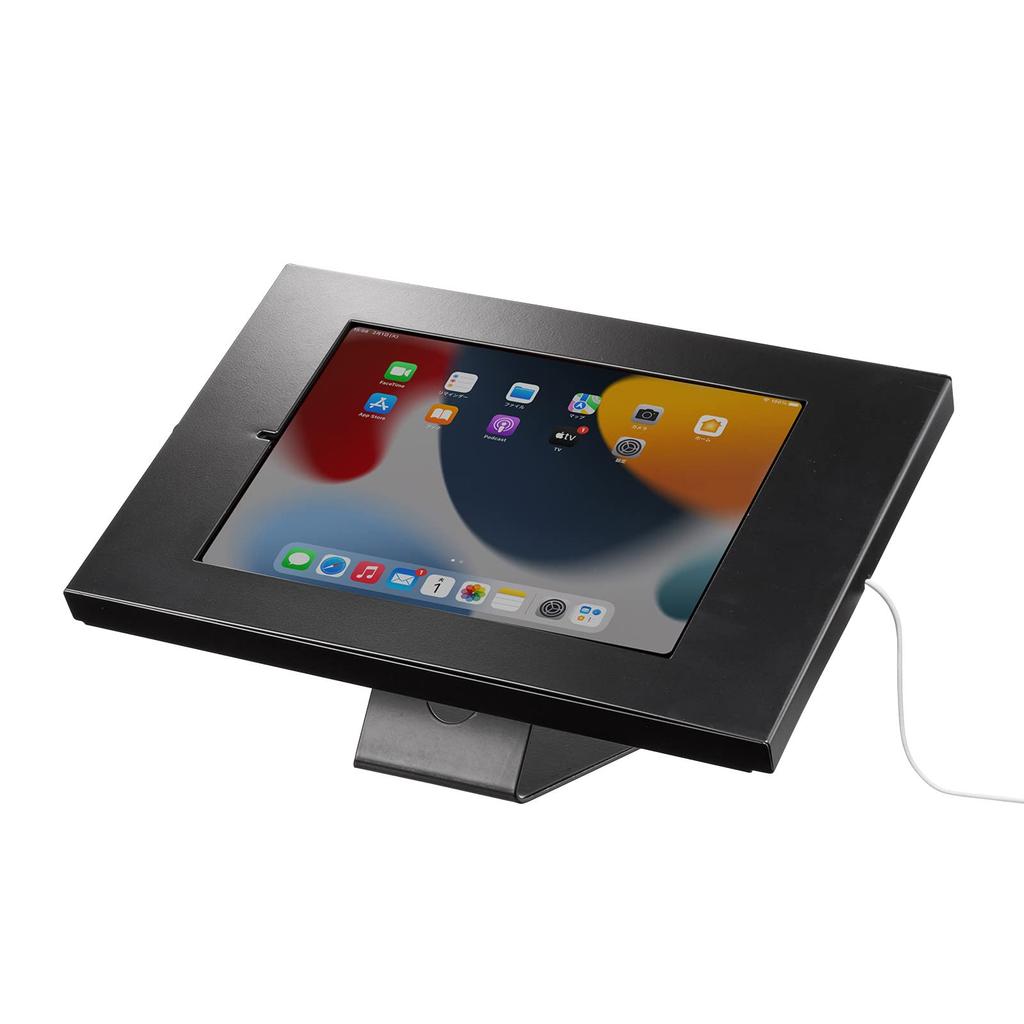 Sanwa Supply Steel Case with Stand for iPad (Black) CR-LASTIP34BK