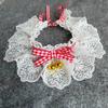 Stylish Pet Bandana For Dogs & Cats - Adjustable Neck Scarf With Bib, Collar Bell, And Bow Tie Accessory For Small, Medium