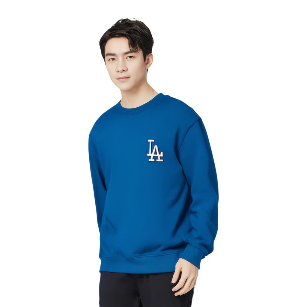 New Disney X MLB X Disney Sweatshirts Unisex Blue 31MTK1041-07U