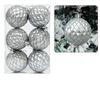6Pcs/Set Gift Xmas Tree Decoration Hanging Christmas Spheres Pendant  New Year