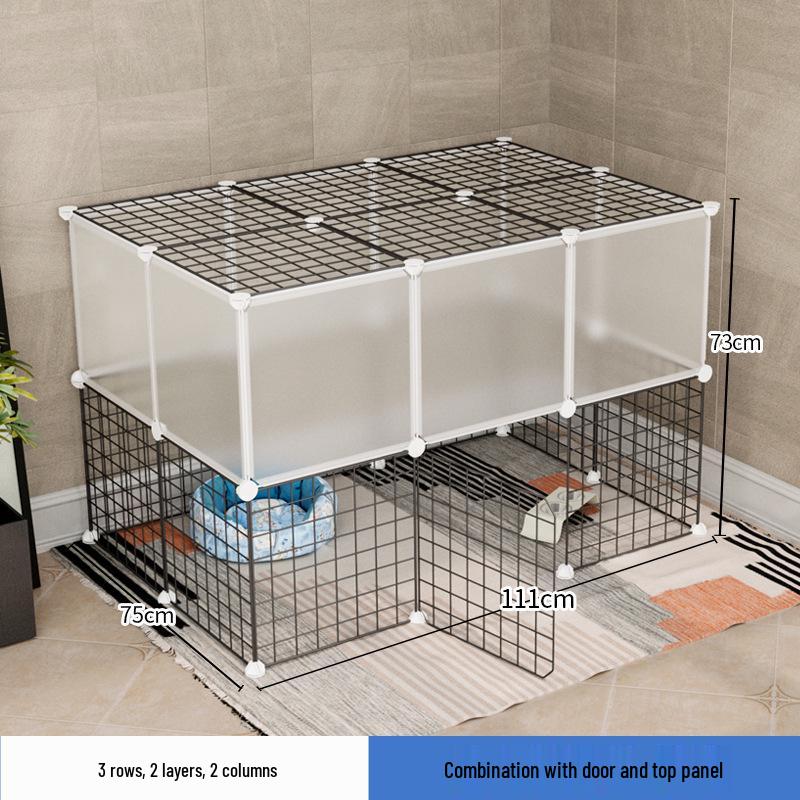 Pet Fence: Indoor Medium & Small Dog Gate, Barrier, & Stopper