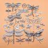 Libelle Schmetterling Mix Set Charms Zubehör Artikel Zubehör für Schmuck