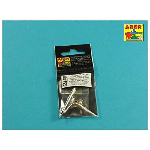 ABER 1/35 scale German 7.5cm Stuk.40 L/48 Sturmgesch?tz III Ausf.G Early & F8 Barrel (for Tamiya/Dragon) Plastic Model Kit Parts 35L58n