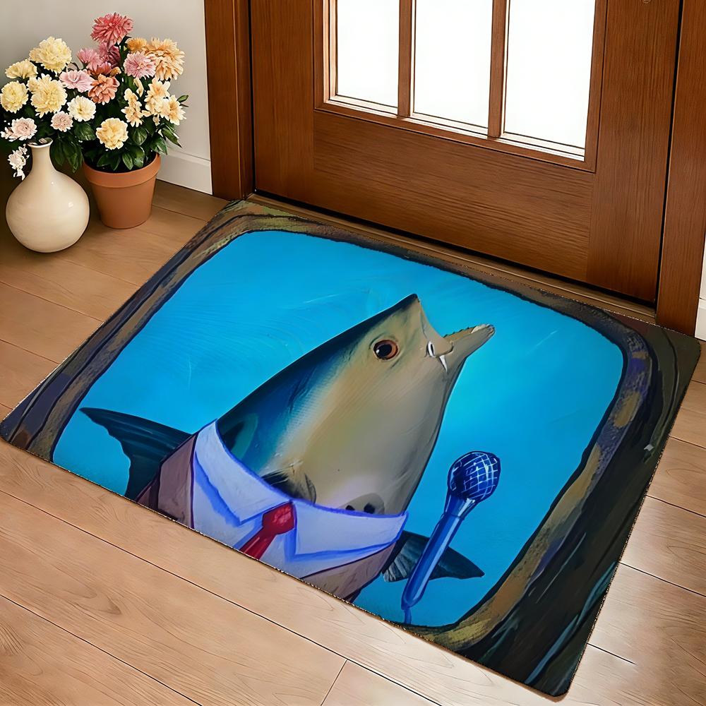 Coin Decorative Floor Mat Cozy Flannel Soft Thick Non-Slip Mat for Living Room Bedroom Kitchen Decor Rugs