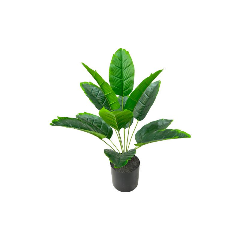 Large Nordic-style Banana Leaf Potted Plant - Indoor Decoration and Landscaping