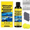 Car Scratch Remover Kit, Quick Fix Removal for Deep Scratches, All Paint Colors Polishing Compound for Cars, 100g/3.53oz (1 Set1 Piece, 2 Sponges, 6