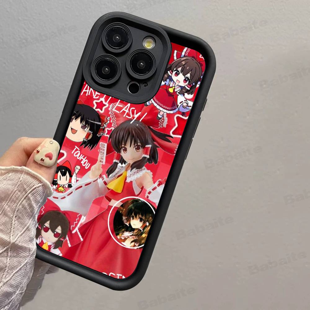 Classic Game Touhou Project Silicone Soft Phone Case For IPhone 17 16 14 13 12 11 15 Pro Max Plus Air Cover