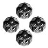 4Pcs Self Adhesive Casters Wheel 360 Degree Rotation Sticky Pulley Sliders Appliance Rollers for Kitchen Appliances