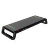 Stable Foldable Monitors Stand with USB Expansion Port Computer Risers with Storage Drawer and Mobile Phone Holder