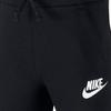 Nike Knitted Sweatpants Kids' Apparel, Brand Logo Fleece Lined Casual Black Kids' AJ6446-010