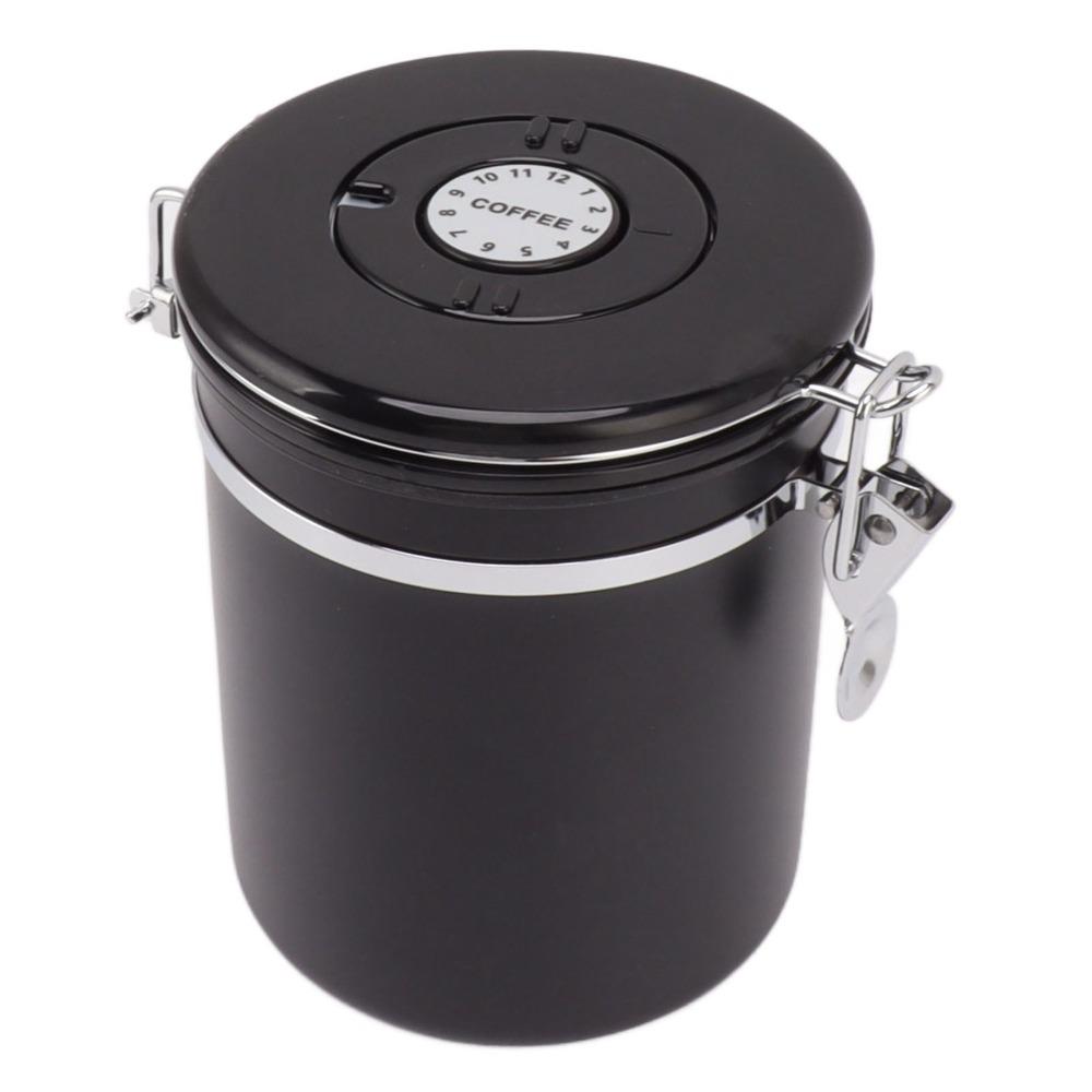 1.2L / 1.5L / 1.8L Coffee Bean Storage Container Airtight Coffee Container  For Cereal Storage