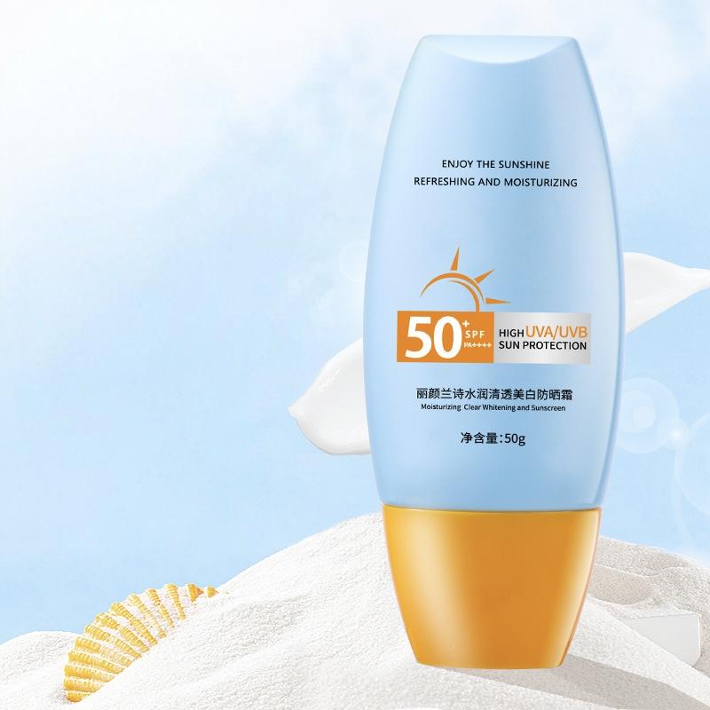 Moisturizing and Clear Whitening Sunscreen, UV Protection, Oily Skin, Refreshing and Sensitive Skin, Whole Body Sunscreen Spray