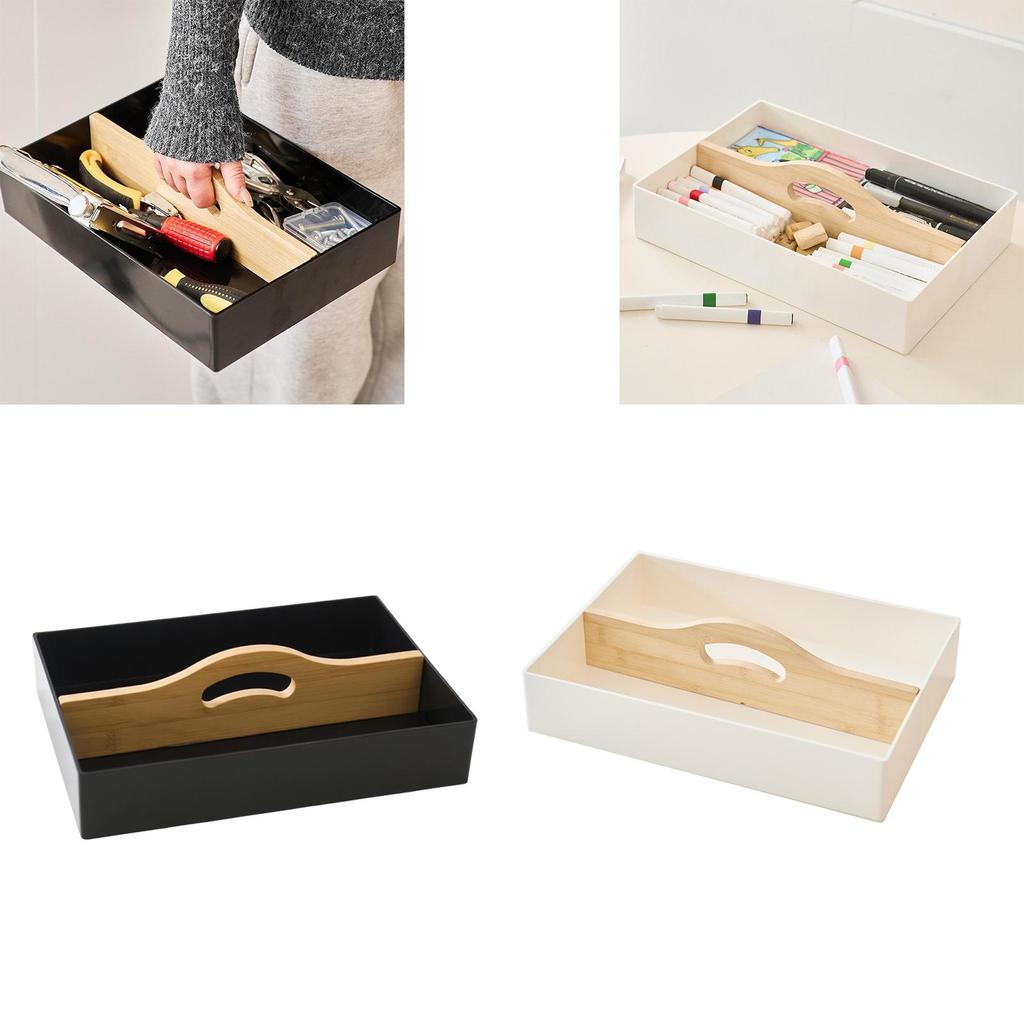 Multiuse Organizer Storage Box Portable Creative Desk Tote Desk Organizer for Pencil Kitchen Workspace Marker Dorm