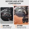 WOOGA Motorcycle Front Footpeg Protection Cover Footpeg Footrest Set Foot Plate Guard Protector Applicable Models Honda Rebel CMX1100 / DCT CMX 1100 P