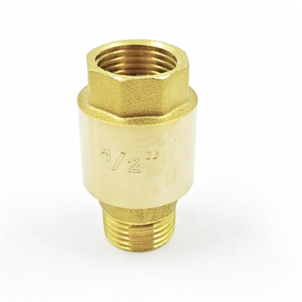 G Thread Brass Check Valve Suitable For Water Supply And Irrigation Systems Tool Accessories Professional Tools Instrument Parts