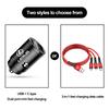 EAV3 2026 Hot Interior Stickers 100W USB Type C Data Line Car Fast Charger/Auto Cigarette Lighter Convert Plug For Lexus RX300 IS200