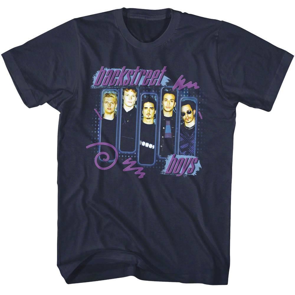 Backstreet Boys Black Blue Men T Shirt XL
