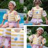 Striped Children's Buoyancy Vest Non-Inflatable Swimming Life  Jacket  Water Play