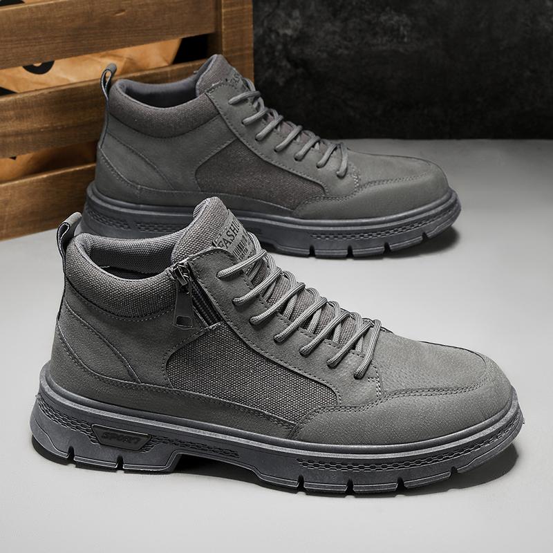 Casual Boots Fashionable Commute Chelsea Boots Comfortable Wear-Resistant Non-Slip Ankle Boots Male Tooling Boots Free Shipping