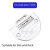 Sewing Needle Plate and Feed Dog Replacement Easy Installation Sewing Feed Dog For Flat Car Sewing Machine Accessories