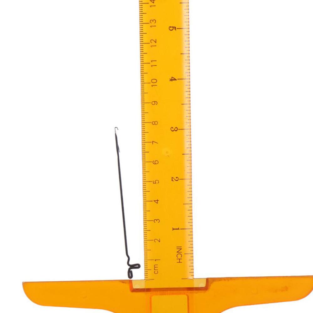 35Pcs Shortest ; 3.28inch Needle Hook Stopper Longest ;11.81inch Weave Knitting Tools  Carpets
