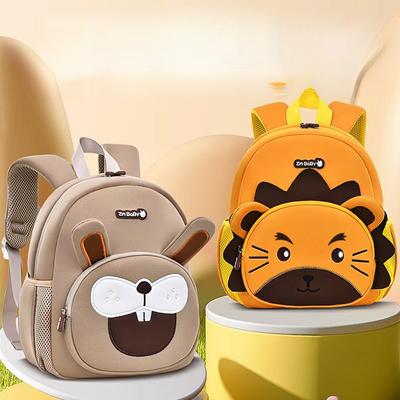  New Kindergarten Backpack Boys Cartoon Backpack Cute Mini Baby Backpack
