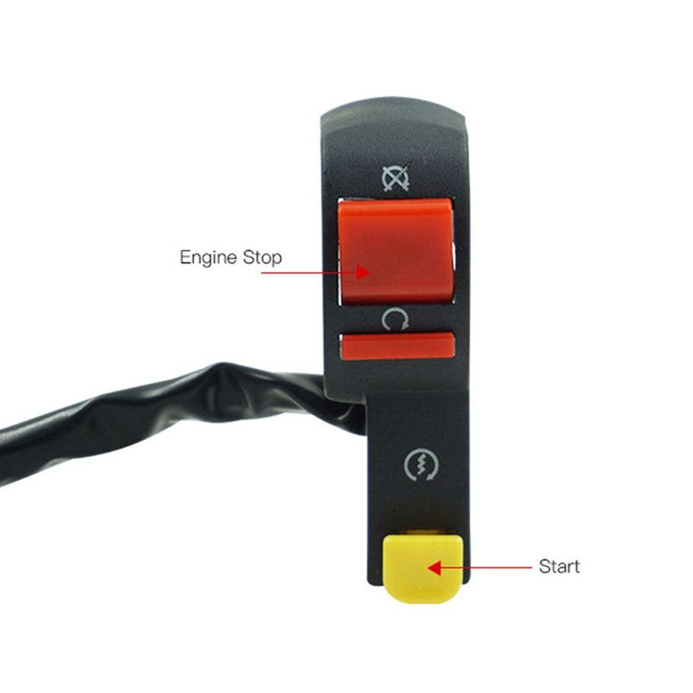 Motorcycle Start Switch Switch Electronics + Plastic
