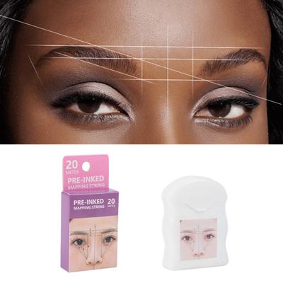 20 m předem nabarveno řezačkou Bezpečné kreslení linií Nástroj pro měření polohy Microblading Map
